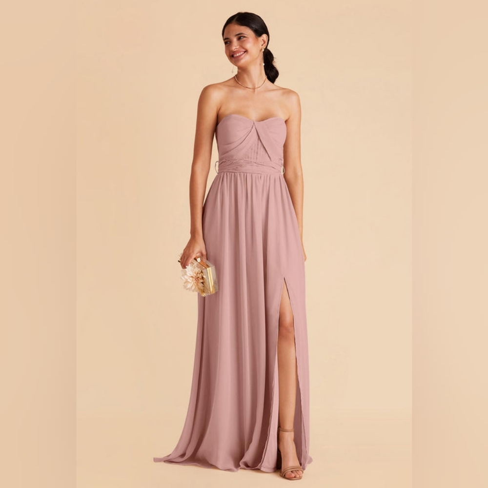 Birdy Grey Chiffon English Rose Convertible  Evening bridesmaid prom dress